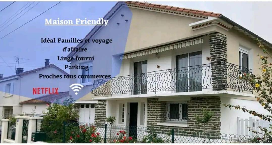 -Comme A La Maison- Jardin, Veranda, Ideal Familles Et Business Ниор Екстериор снимка